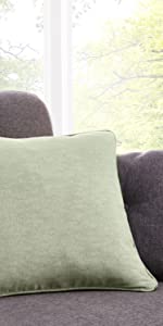 Green Matching Cushions