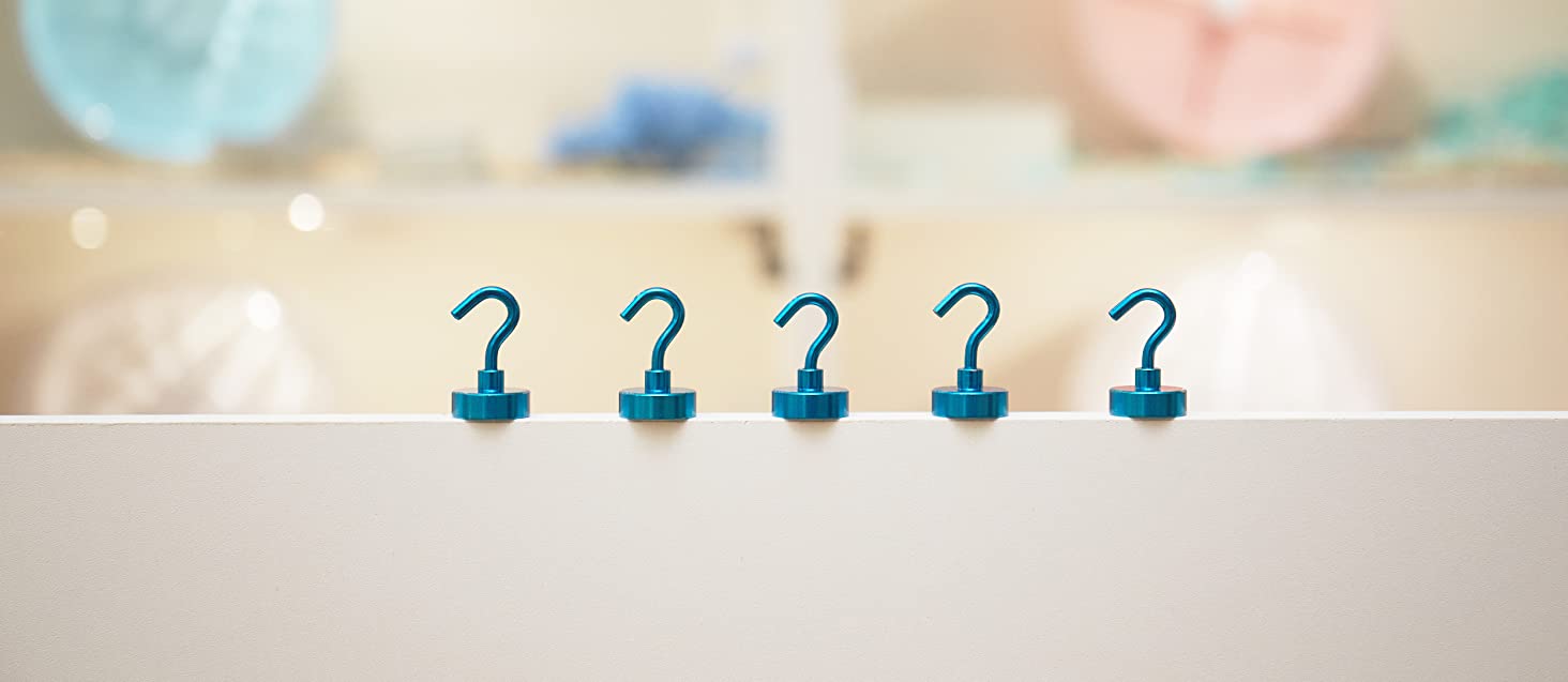 Magnetic Hooks Royal Blue