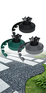 Flexible lawn edging