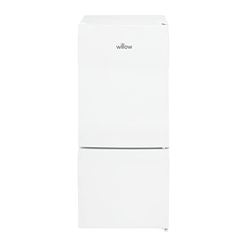 Willow W117FFW Freestanding Fridge Freezer 50cm Width Adjustable Thermostat Reversible Door 117L Capacity Fast Cool Function 2 Years Manufacturer’s Warranty Energy Rating E            [Energy Class E]