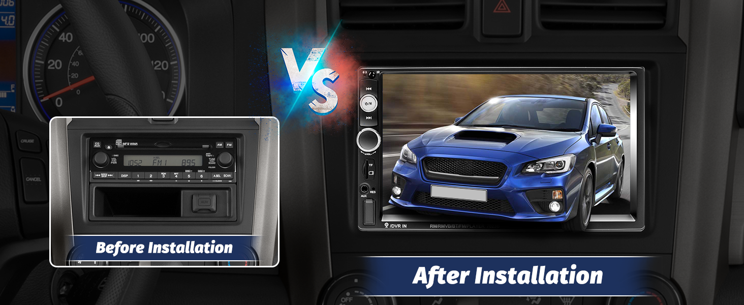 double din car stereo