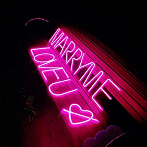 neon lights letter
