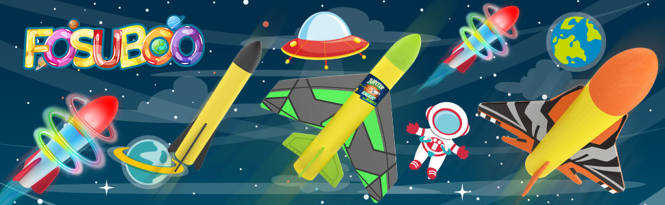 Kids Toys age 4 5 6 7 8 9 year old boys girls rocket toys