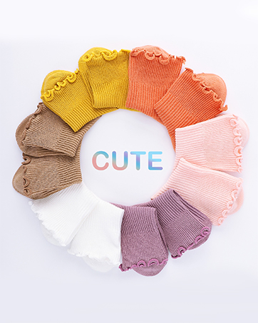 KEREDA Girls Kids School Crew Socks Cotton Sport Ankle Socks 9 Pairs 1Y-12Y