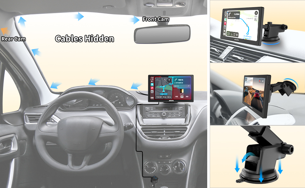 gps navigator with cameras