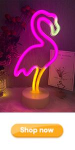 flamingo neon lights