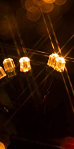 65FT 200 LED Warm White Fairy String Lights