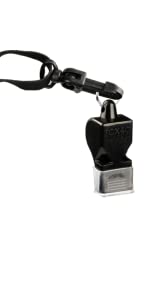whistle on lanyard