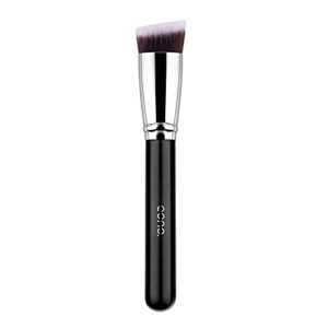 Amazon Brand - Eono Flat Top Foundation Brush Premium Synthetic Makeup Brushes for Liquid