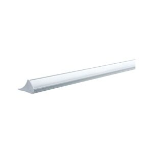 Paulmann 70440 Corner Profile for Decorative Room Lighting with LED Strips in Any Light Colour 100 cm Grey Plastic can be Painted or wallpapered Ove