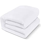 Utopia Bedding Waterproof Mattress Protector - Double (135 x 190 cm), Fits Up to 40cm Deep Mattre...