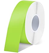 Label Maker Tape 15mmx6m SUPVAN E10 Adapted Continuous Label Print Paper Size 0.59inx19.68ft Ther...