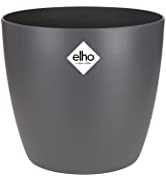 Elho Brussels Watering Can 33 - Watering Can for Indoor & Grow your Own - Ø 33.0 x H 17.0 cm - Bl...