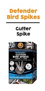 Defnder Gutter Spikes