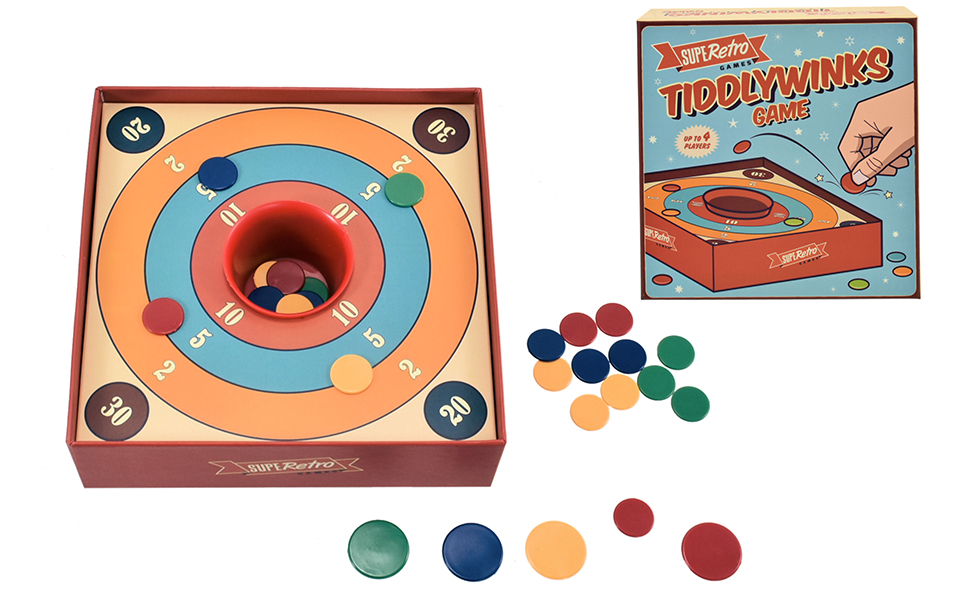 Traditional Tiddlywinks Tiddly Winks Family Game