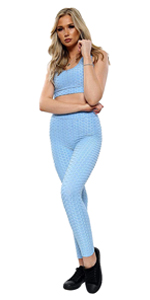 Honeycomb Top & Legging Set