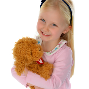 waffle, waffle the wonder dog, dog soft toy, puppy soft toy, soft toys, cbeebies, toys for toddlers