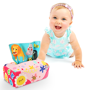 baby tissue box toys