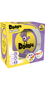Asmodee | Dobble | Card Game | Ages 6+ | 2-8 Players | 15 Minutes Playing Time, Assorted