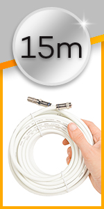 long length extension 15m cable extension with coupler of four types