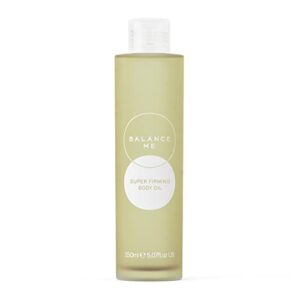 Balance Me Super Firming Body Oil – 100% Natural Vegan Moisturising Oil - Geranium & Juniper Firms