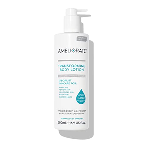 AMELIORATE Transforming Body Lotion Fragrance Free 500ml [Packaging May Vary]