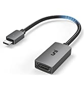 uni USB C to HDMI Cable(4K@60Hz), USB Type-C to HDMI Cable [Thunderbolt 3 Compatible] for MacBook...