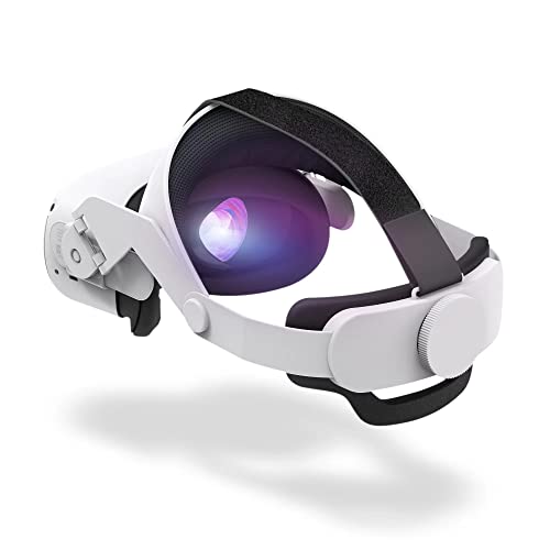 Elite Strap for Quest 2-3XS Halo Strap Accessories for Quest 2 - Adjustable Head Strap [Enhanced Stable & Comfort in VR Gaming]