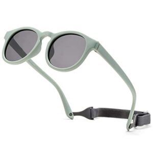 iNszkoos Flexible Polarized Baby Sunglass With Strap Adjustable