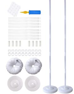 LANGXUN 2 Sets 50-Inch High DIY Balloon Column Stand Kits decoration for Birthday Party Anniversary and Other Celebrations