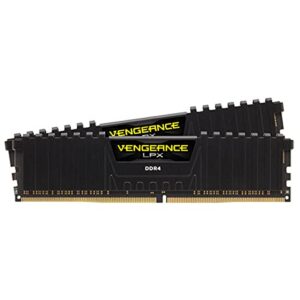 Corsair VENGEANCELPX16GB (2x 8GB) DDR4 3600 (Pc4-28800) C18 1.35V Desktop Memory - Black