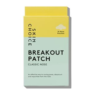 Nose Pore Strips by SKINCHOICE - Hydrocolloid Nose Patch to Remove Blackheads