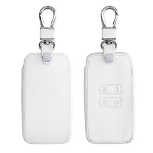 kwmobile Key Cover Compatible with Renault - White