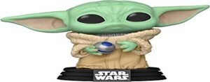 Funko POP! Star Wars: BoBF - Grogu (The Child/Baby Yoda) With Armor - Star Wars: The Book Of Boba Fett - Collectable Vinyl Figure For Display - Gift Idea - TV Fans