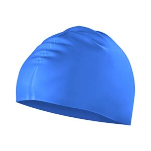 Amazon Brand – Eono Unisex Silicone Multicolour Swimming Cap