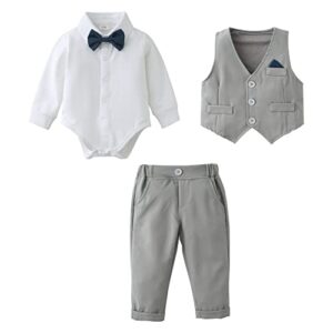 Amissz Baby Boy Clothes Outfit Suits 3-18 Months