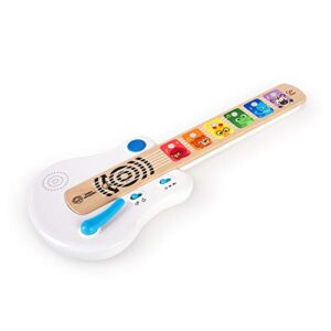 Baby Einstein Strum Along Songs Magic Touch Wooden Musical Light Up Toy Guitar with Whammy Bar