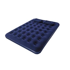 Bestway Comfort Quest Flocked Queen Size Air Bed with Pump - Blue