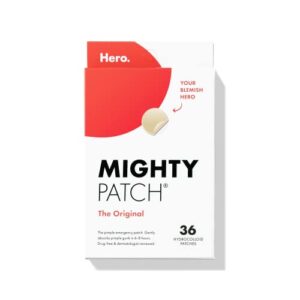 Mighty Patch Hydrocolloid Acne Absorbing Spot Dot (12mm 36 Count)