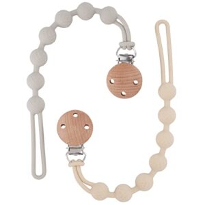 Silicone Dummy Clip for Baby Boys and Girls