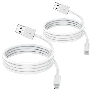 2 Pack Apple MFi Certified iPhone Charger Cable 3m