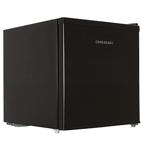 Cookology Table Top Mini Fridge 46 Litre Refrigerator with Ice Box (Black)            [Energy Class F]