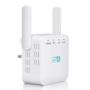 WiFi Extender Booster WiFi Booster 2.4GHz 300Mbps WiFi Extender High Speed WiFi Booster Range Extender with Ethernet Port