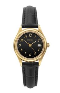 Sekonda Womens Analogue Classic Quartz Watch with Leather Strap