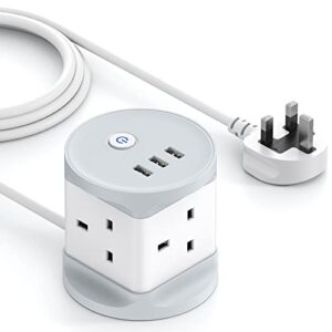Cube Extension Lead with USB Slots