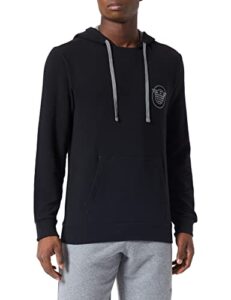 Emporio Armani Men's Comfort Stretch Terry Pullover Hooded Sweater Sweatshi