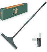 ORIENTOOLS Garden Hoe Foldable Long Handle with Portable Screwdriver Lawn Edging Tool for Removin...