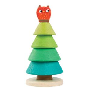 Tender Leaf Toys Stacking Fir Tree - Wooden Block Stacking Game