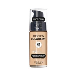Revlon Colorstay Liquid Foundation Makeup for Combination/Oily Skin SPF15 Medium to Full Coverage (30ml) Matte Finish