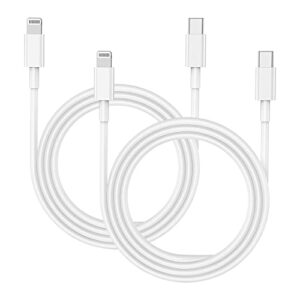 USB C to Lightning Cable 2 Pack 2m